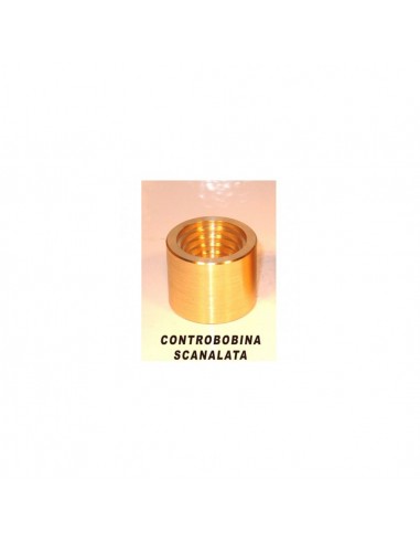 Controbobina ottone scanalata adatta...