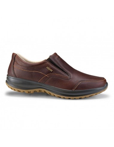 Mocasín Elástico Engrasado Marrón -...