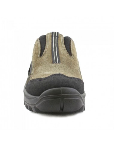 Gray Trekking Shoe With Elastic - RED...
