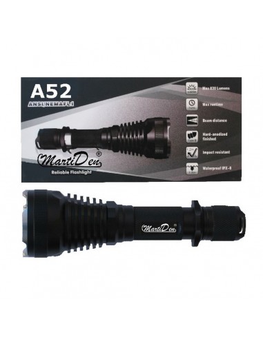 Lampe torche A52 Martiden 830 Lm -...
