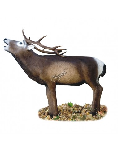 Silhouette de cerf élaphe modèle 3D -...