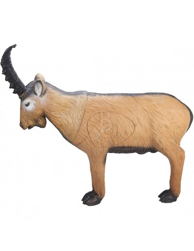 Silueta de Ibex de pie modelo 3d - A.A.