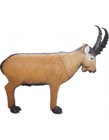 Silueta de Ibex de pie modelo 3d - A.A.