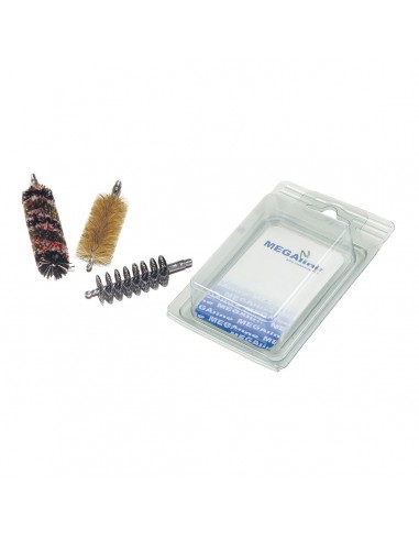 Three shotgun brushes on blister card...