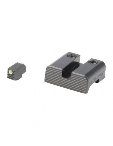 Fiber Optic Front And Rear Sight Set For Glock 17, 19, 22, 23, 26, 27, 34, 35, 38