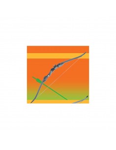 Arco ricurvo nero 20-22LB -...