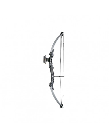 Arco compound nero/argento 55LB -...