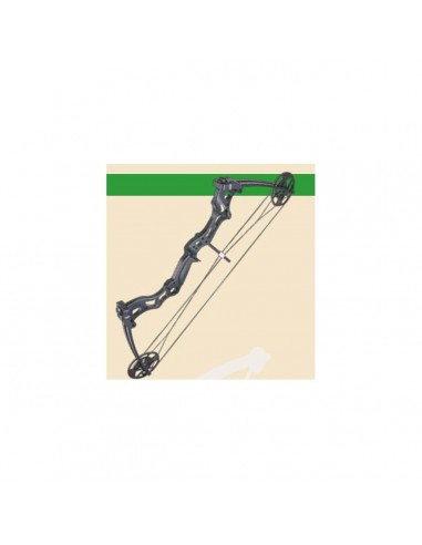 Arco compound alluminio nero 75 LB -...