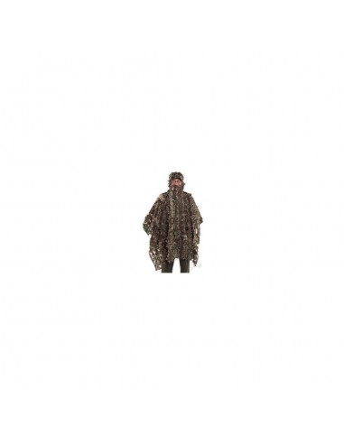 Poncho Fogliato Marrone - BLUCITY