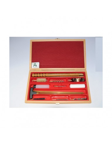 Kit pulizia per carabina 3 pz legno e...