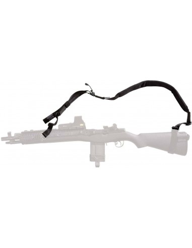Black 2-point rifle sling (019) -...