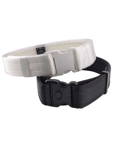 POLICE WHITE BELT in NYLON with BELT...