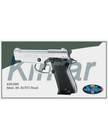 BLANK PISTOL MODEL 85 CHROME CAL. 8...