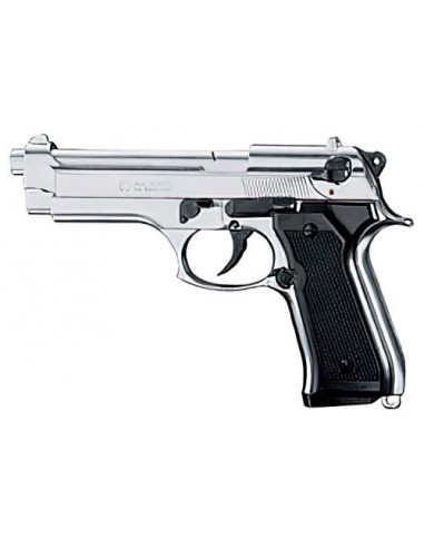 BLANK PISTOL MODEL 92 CHROME CAL. 8...