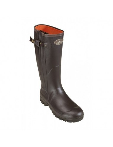 Stivale Gomma Marrone Rambouillet Con...