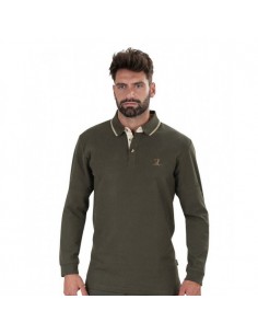Polo de manga larga de...