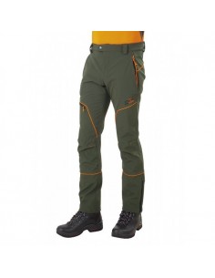 Pantalon stretch vert élan...