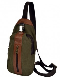 Sac / sac à dos en toile -...