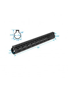 Handguard DPMS-LR308 15" SS... 2