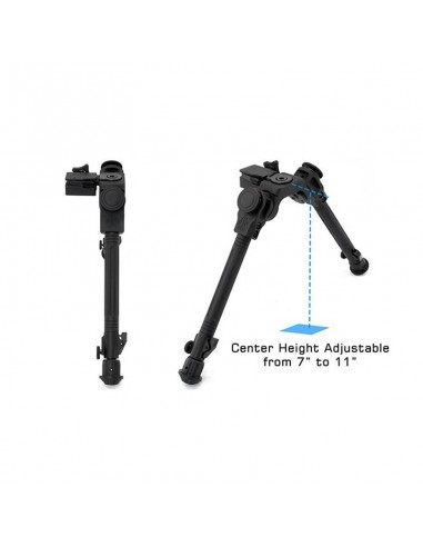Top Picatinny Rail Mount Bipod -...