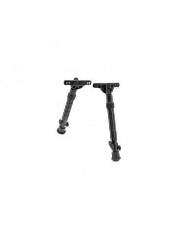 Two-piece handguard bipod with KeyMod...