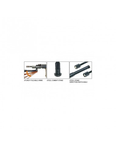Barrel Mount Tactical Bipod - LEAPERS...