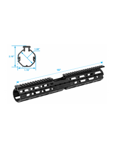 PROTÈGE-MAIN M4/AR15 15"... 2