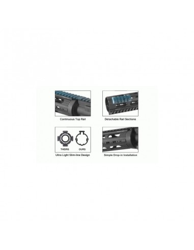 Guardamanos Super Slim para rifles...