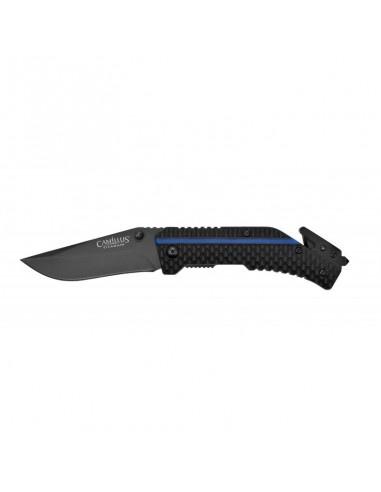 Coltello chiudibile Thin Blue con...
