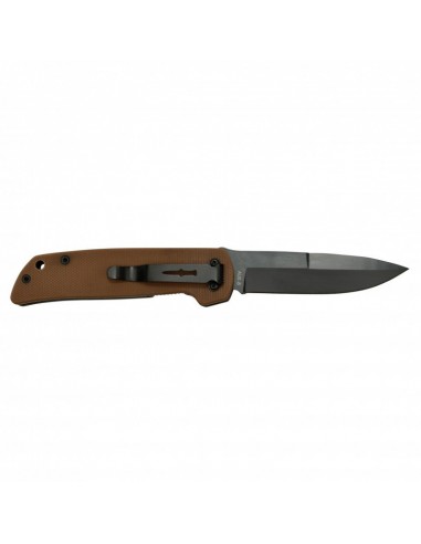 Folding knife 17 cm Mini Cuda brown -...