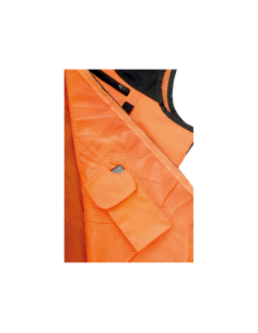 Gilet de chasse orange... 2
