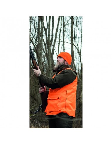 Reversible hunting vest in two colors...