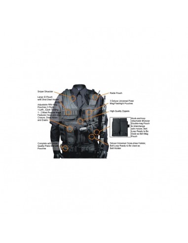 Army Digital Color Tactical Vest -...