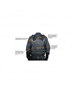 Green tactical vest - UTG... 2