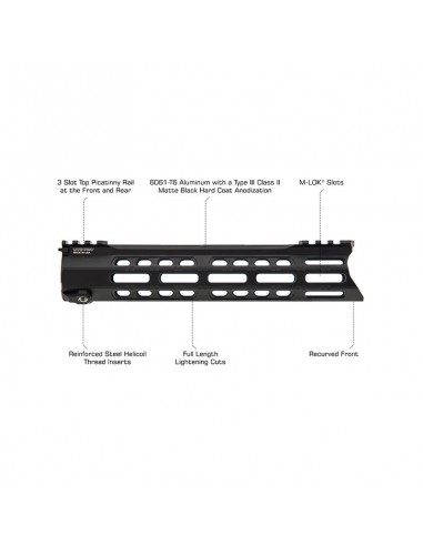 10" Forerunner Free Float M-Lok...