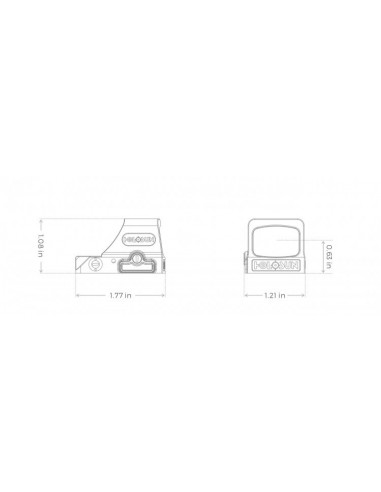 Reflex Mini Open Green Dot / Circle /...
