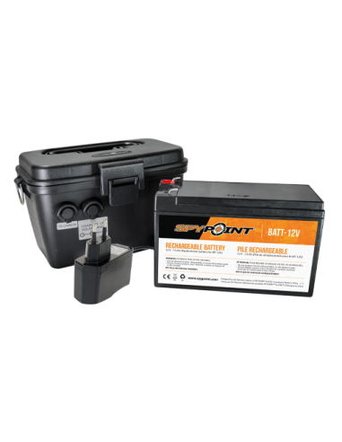 Kit batterie externe 12V / 7Ah +...
