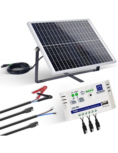 Panel solar con batería de litio -...