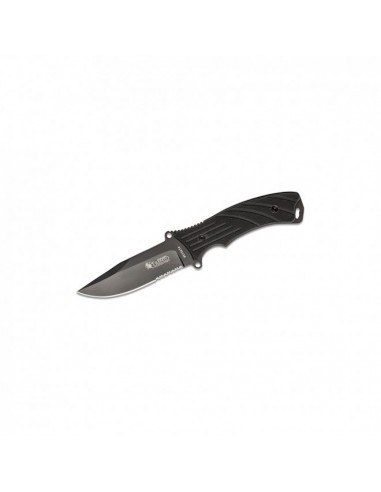 Black Zytel fixed blade knife - TRENTO