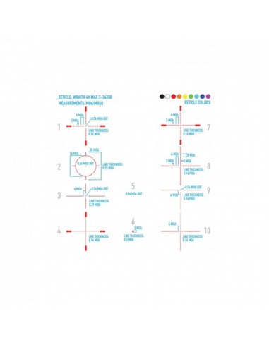 Espectro 4K Max 3-24x50 Infrarrojo...