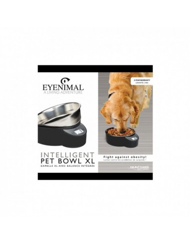 Eyenimal Smart Bowl for Pets XL Black...