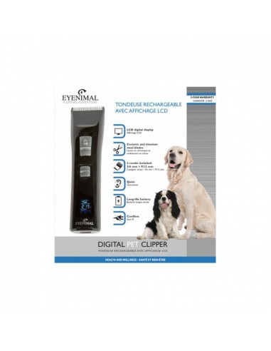 Cortapelos digital para mascotas -...