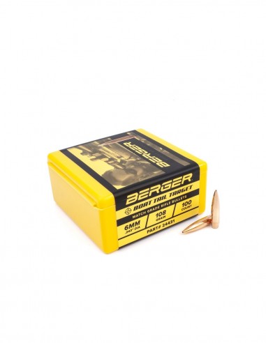 BULLETS 6MM (.243) 108gr BT TARGET...