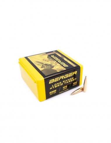 BULLETS 6MM (.243) 109gr LONG RANGE...
