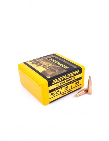 BULLETS 30 (.308) 185gr VLD TARGET...