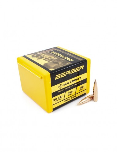 BULLETS 30 (.308) 210gr VLD TARGET...