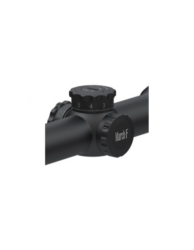 Visor de rifle con retícula en el...