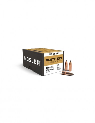 NOSLER BULLETS 243" 85GR PARTITION...