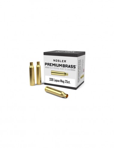 CUSTOM BRASS CAL. 338 LAPUA 25PCS. -...