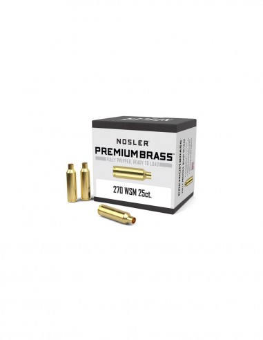 CUSTOM BRASS CAL. 270 WSM 25PCS. -...